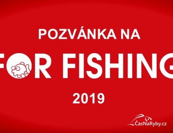 Vyhrajte dvě volné vstupenky na FOR FISHING 2019
