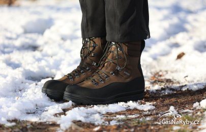 Boty Prabos Predator GTX oceněné z testování v Antarktidě jsou ideální volbou pro nás rybáře