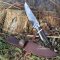 Nůž od mistra Antona Vadoviče: famózní lovecká žiletka vyšperkovaná mamutím klem